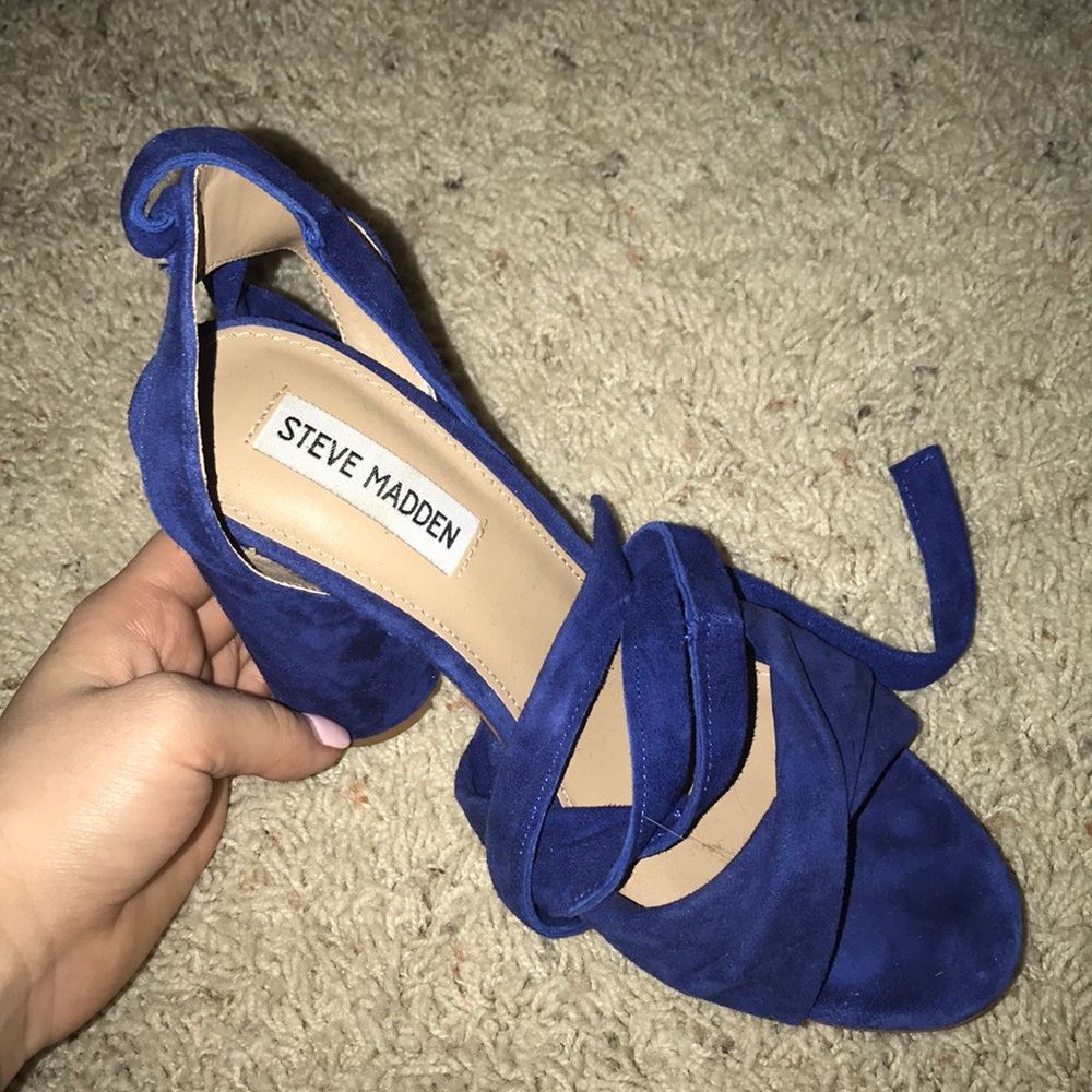 Lace up Steve Madden heels
